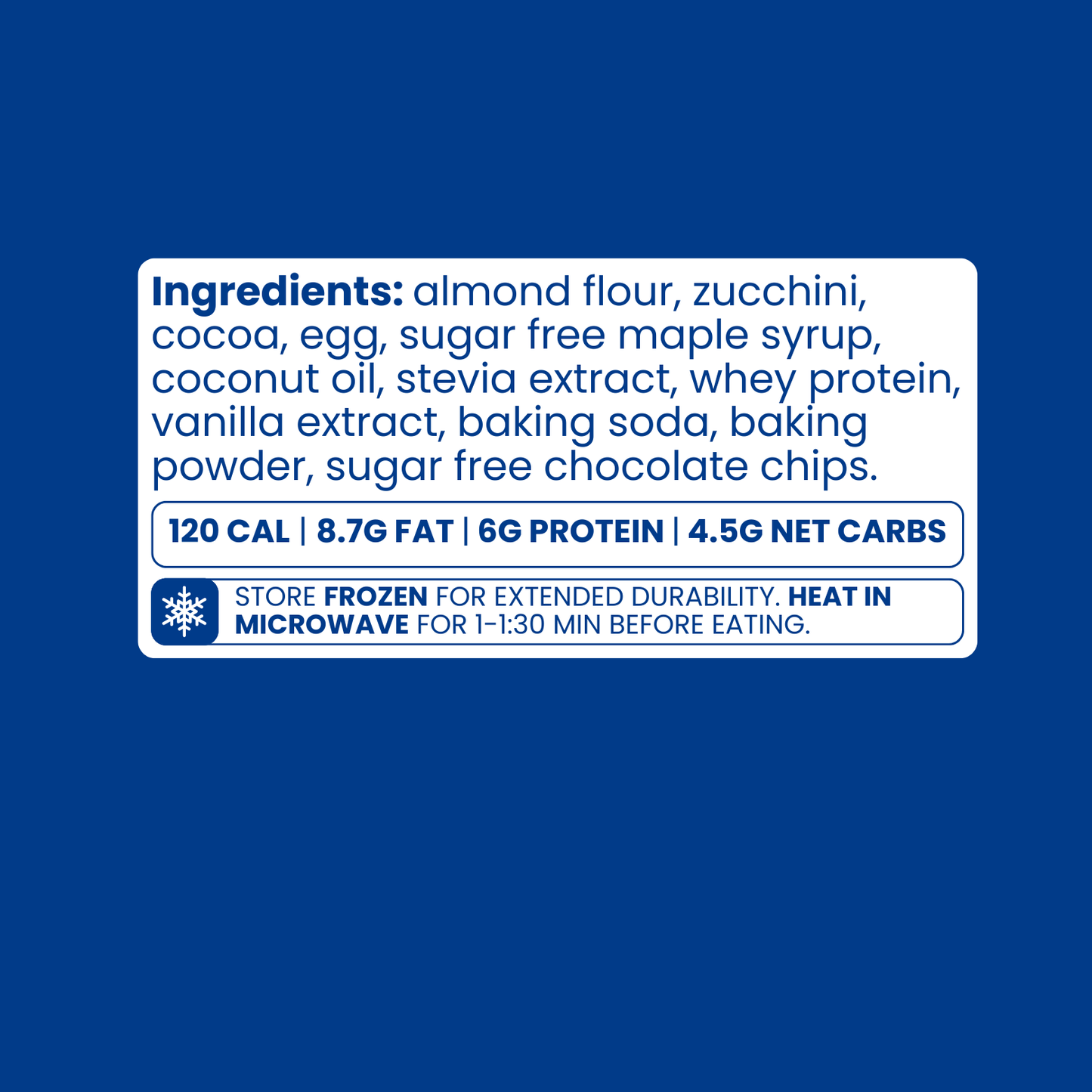 Dark Protein Brownie