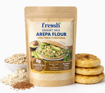 Smart Mix Arepa Flour w/ Protein & Fiber (Shipping Available)
